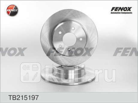 TB215197 - Диск тормозной задний (FENOX) Mercedes W209 (2002-2010) для Mercedes W209 (2002-2010), FENOX, TB215197