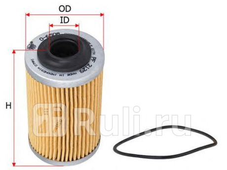 O6508 - Фильтр масляный (SAKURA) Opel Insignia (2008-2013) для Opel Insignia (2008-2013), SAKURA, O6508