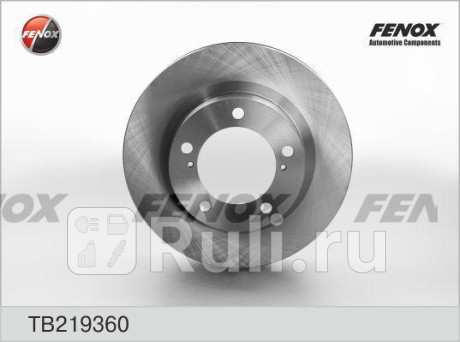 TB219360 - Диск тормозной передний (FENOX) Lexus LX 570 (2007-2012) для Lexus LX 570 (2007-2012), FENOX, TB219360