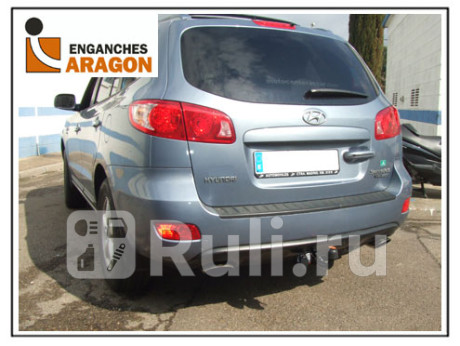 E3004CA - Фаркоп (Aragon) Hyundai Santa Fe 2 (2006-2012) для Hyundai Santa Fe 2 (2006-2012), Aragon, E3004CA