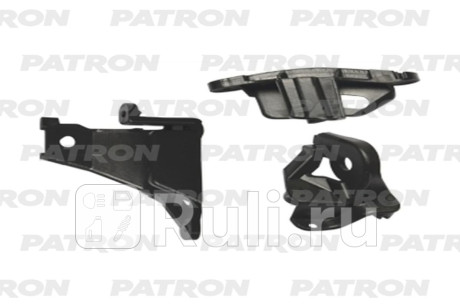 P39-0006T - Ремкомплект крепления фары левой (PATRON) Peugeot 308 (2011-2015) для Peugeot 308 (2011-2015) рестайлинг, PATRON, P39-0006T