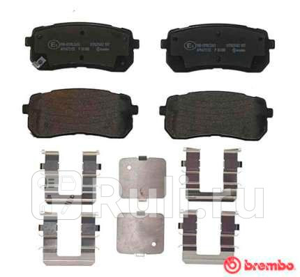 P 30 080 - Колодки тормозные дисковые задние (BREMBO) Hyundai ix55 (2008-2013) для Hyundai ix55 (2008-2013), BREMBO, P 30 080