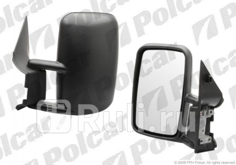 9571511E - Зеркало левое (Polcar) Volkswagen LT (1996-2006) для Volkswagen LT (1996-2006), Polcar, 9571511E