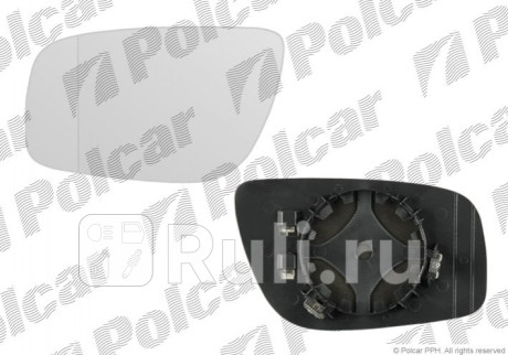 5017552E - Зеркальный элемент правый (Polcar) Mercedes W211 (2006-2009) для Mercedes W211 (2002-2009), Polcar, 5017552E