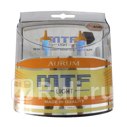 MTF-H4-AU - Лампа H4 (60/55W) MTF Aurum для Автомобильные лампы, MTF, MTF-H4-AU