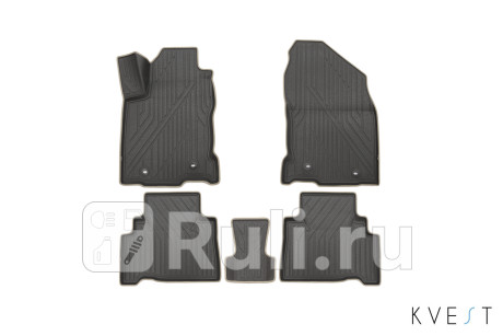 KVESTLEX00003Kg2 - 3d коврики в салон 5 шт. (KVEST) Lexus NX (2014-2020) для Lexus NX (2014-2021), KVEST, KVESTLEX00003Kg2