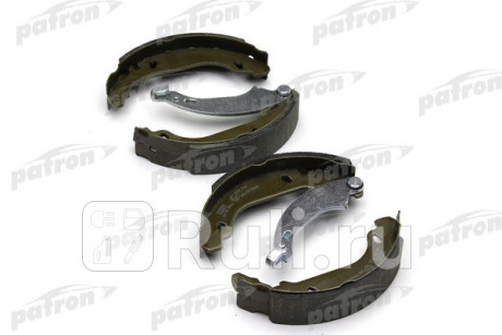 Колодки тормозные барабанные задн peugeot: 206 1.1i-1.9d 98- PATRON PSP576  для прочие, PATRON, PSP576