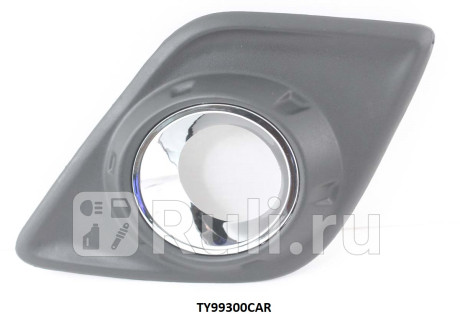 TY99300CAR - Накладка противотуманной фары правая (TYG) Toyota Hilux (2015-2020) для Toyota Hilux (2015-2020), TYG, TY99300CAR