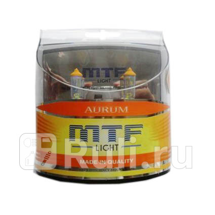 MTF-H7-AU - Лампа H7 (55W) MTF Aurum для Автомобильные лампы, MTF, MTF-H7-AU