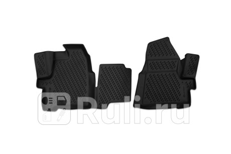 CARFRD00019k - 3d коврики в салон 2 шт. (Element) Ford Tourneo Custom (2013-) для Ford Tourneo Custom (2012-2021), Element, CARFRD00019k