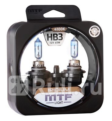 HRD12B3 - Лампа HB3 (65W) MTF Iridium 3300K для Автомобильные лампы, MTF, HRD12B3