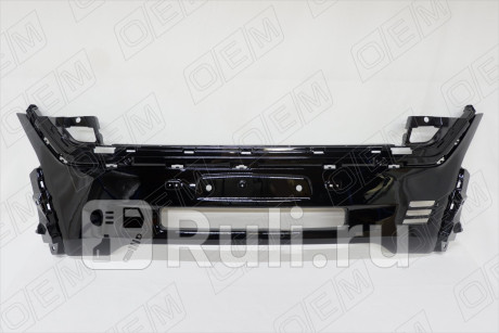 OEM3808 - Накладка переднего бампера центральная (O.E.M.) Mitsubishi Outlander рестайлинг (2018-2021) для Mitsubishi Outlander 3 (2015-2021) рестайлинг, O.E.M., OEM3808