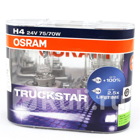 64196LTS - Лампа H7 (70/75W) OSRAM Truckstar для Автомобильные лампы, OSRAM, 64196LTS