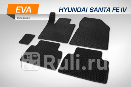 3230401 - Коврики в салон 5 шт. (AutoFlex) Hyundai Santa Fe 4 (2018-2020) для Hyundai Santa Fe 4 (2018-2021), AutoFlex, 3230401